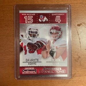 Derek Car and Davante Adams Duo Card